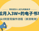 狂赚计划：轻松月入3W+的电子书项目，从0到变现操作流程，亲测有效-一米创业记