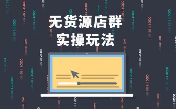无货源店群实操玩法，蓝海选品的独特思路，店群软件操作方法（45节视频课）-一米创业记