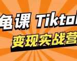 龟课·TikTok变现实战训练营线上第1期，多种变现模式，轻松赚美刀-一米创业记