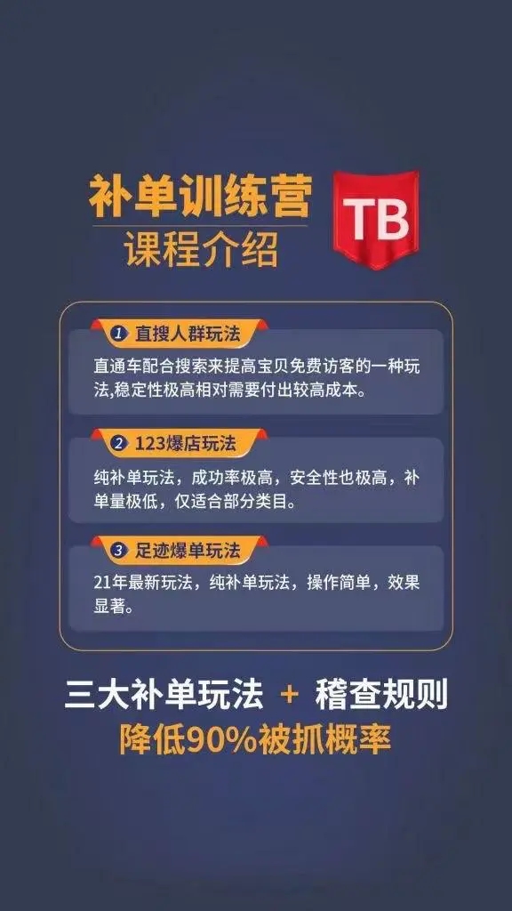 数据蛇淘宝2021最新三大补单玩法+稽查规则，降低90%被抓概率-一米创业记