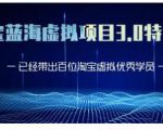 黄岛主·淘宝蓝海虚拟项目3.0，小白宝妈零基础的都可以做到月入过万-一米创业记
