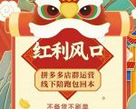 左右电商拼多多无货源店群玩法：从0~1，36节实战保姆教程，​极速起店必出单-一米创业记