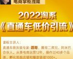 茂隆2022直通车低价引流玩法，教大家如何低投入高回报的直通车玩法-一米创业记