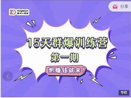 金抖云Peter《15天群爆训练营》，破解抖音玄学，群爆心法，起号方式-一米创业记