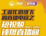 尼克派·工业化思维下的直播电商之短视频锤爆直播间，听话照做执行爆单-一米创业记