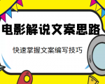 电影解说文案思路课，让你快速掌握文案编写的技巧（3节视频课程）-一米创业记