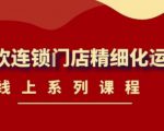 《茶饮连锁门店精细化运营》线上系列课程，茶饮门店经营必备课程（价值458元）-一米创业记