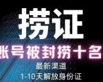 2023年最新抖音八大技术，一证多实名，秒注销，断抖破投流，永久捞证，钱包注销，跳人脸识别，蓝V多实-一米创业记