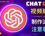 正确使用Chat GPT制作有价值的中文视频脚本，并在YouTube获利-一米创业记
