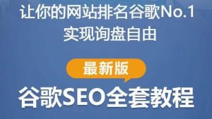 谷歌SEO实战教程：如何让你的网站在谷歌排名第一，内容从入门到高阶，适合个人及团队-一米创业记