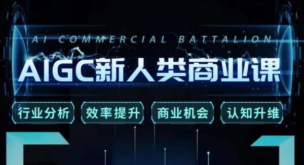 张诗童·AIGC新人类商业课，​行业分析/效率提升/商业机会/认知升维-一米创业记