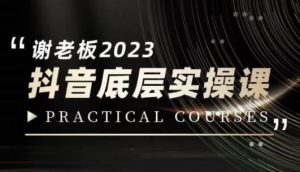 蟹老板·2023抖音底层实操课，打造短视频的底层认知-一米创业记