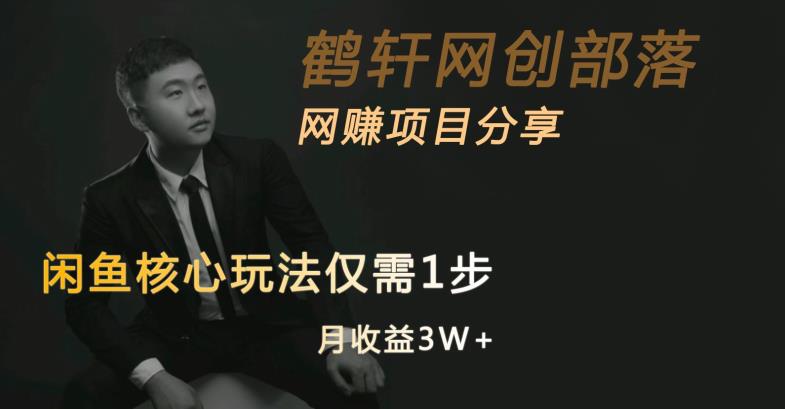 闲鱼核心玩法不卖货也能1年变现20W,玩法简单-一米创业记