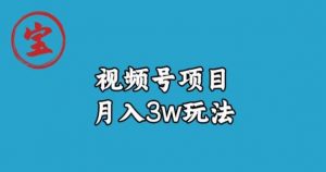 宝哥视频号无货源带货视频月入3w，详细复盘拆解-一米创业记