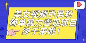 价值3980的男粉暴力引流变现项目，一部手机简单操作，新手小白轻松上手，每日收益500+【揭秘】-一米创业记