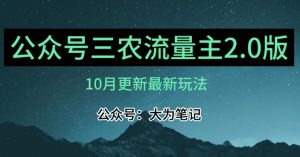 (10月)三农流量主项目2.0——精细化选题内容，依然可以月入1-2万-一米创业记