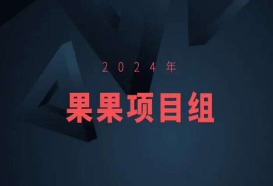 2024年果果项目组项目合集-果果最新项目-一米创业记