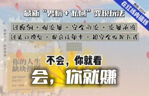 2024，“男粉+私域”还是最耐造、最赚、最轻松、最愉快的变现方式【揭秘】-一米创业记