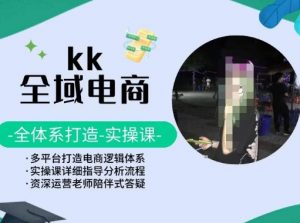 KK全域电商，全体系打造实操课，多平台打造电商逻辑体系-一米创业记