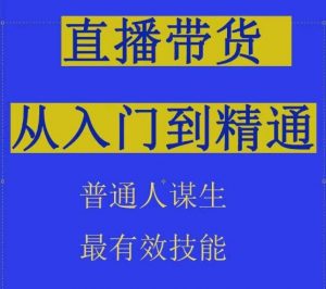 2024抖音直播带货直播间拆解抖运营从入门到精通，普通人谋生最有效技能-一米创业记