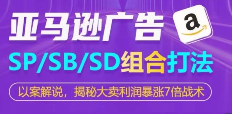 亚马逊SP/SB/SD广告组合打法，揭秘大卖利润暴涨7倍战术-一米创业记
