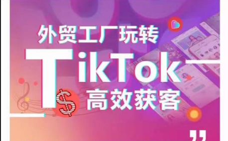 外贸工厂玩转TikTok高效获客，多种引流方式与账号定位技巧，拆解爆款短视频打造成功案例-一米创业记