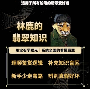 林鹿的翡翠知识，​用宝石眼光，系统全面的看懂翡翠-一米创业记