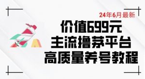 6月最新价值699的主流撸茅台平台精品养号下车攻略【揭秘】-一米创业记