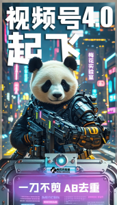 梅花实验窒微信视频号连怼玩法技巧起飞4.0一键AB破解版【揭秘】-一米创业记