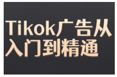 Tiktok Ads实操教程，Tiktok广告从入门到精通-一米创业记