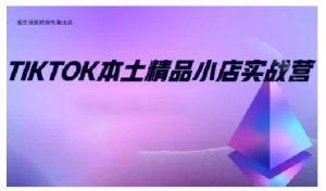 TikTok本土精品小店出海实战营，从入门到高阶，不止0-1!-一米创业记