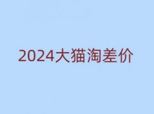 2024版大猫淘差价课程，新手也能学的无货源电商课程-一米创业记