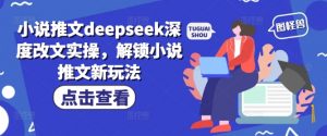 小说推文deepseek深度改文实操，解锁小说推文新玩法-一米创业记