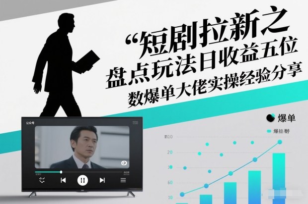 短剧拉新之盘点玩法日收益五位数爆单大佬实操经验分享-一米创业记