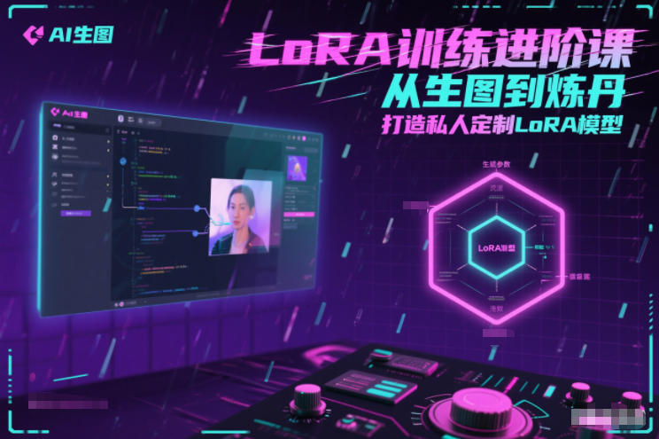 LoRA训练进阶课，从生图到炼丹，打造私人定制LoRA模型-一米创业记
