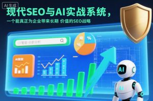 现代SEO与AI实战系统，一个能真正为企业带来长期价值的SEO战略（英语+中文字幕）-一米创业记