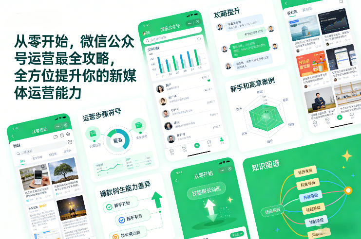 从零开始，微信公众号运营最全攻略，全方位提升你的新媒体运营能力-一米创业记