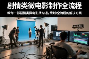 剧情类微电影制作全流程，教你一部剧情类微电影从沟通，策划到拍摄制作全流程的解决方案-一米创业记