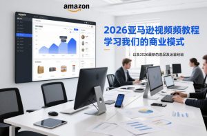 2026亚马逊视频教程,学习我们的商业模式,以及2026最新的选品及运营经验-一米创业记