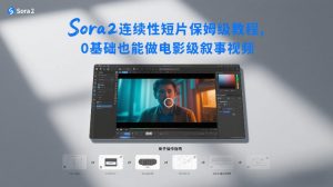 Sora2连续性短片保姆级教程，0基础也能做电影级叙事视频-一米创业记