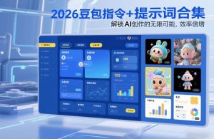 2026豆包指令+提示词合集，解锁AI创作的无限可能，效率倍增-一米创业记