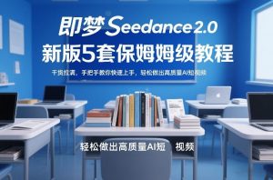 即梦Seedance2.0新版5套保姆级教程，干货拉满，手把手教你快速上手，轻松做出高质量AI短视频-一米创业记