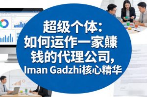 超级个体：如何运作一家賺钱的代理公司，Iman Gadzhi核心精华（双语字幕）-一米创业记