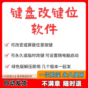 键盘改键位软件电脑快捷键工具 按键屏蔽键盘改位 便捷换按键工具-淘宝虚拟宝库