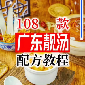 【拍下即送】108种广东靓汤视频教程100+广府靓汤商用技术实体店-淘宝虚拟宝库