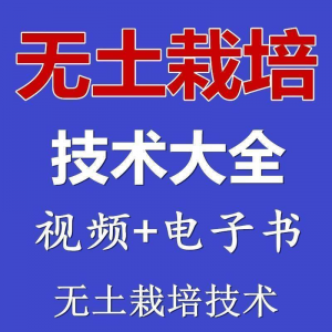 无土栽培视频教程蔬菜无土栽培教程原理无土种植栽培视频技术资料-淘宝虚拟宝库