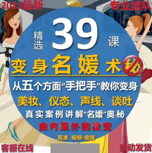 名媛打造读心术教程男性思维提高情商女性心理学思维逻辑心理课程-淘宝虚拟宝库