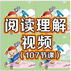 小学阅读理解视频课程教程技巧电子版三四五六年级通用-淘宝虚拟宝库