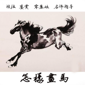 怎么画马视频教程教学自学画马技巧全套零基础入门到提高名水墨画-淘宝虚拟宝库