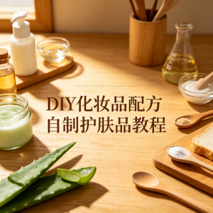 DIY化妆品配方自制护肤品教程学习资料手工制作大全芦荟胶水乳霜-淘宝虚拟宝库